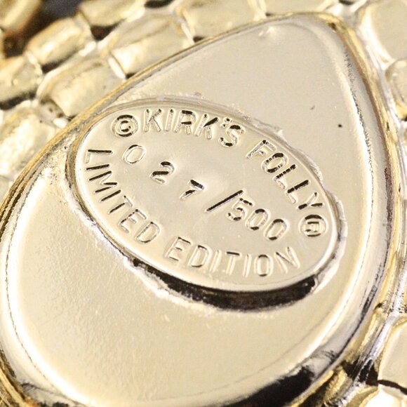 Kirks Folly Limited Edition 027/500 Santa's On His Way Christmas Tree Brooch - Picture 8 of 10